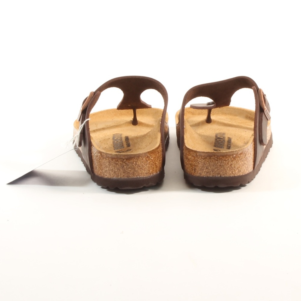 Women’s Birkenstock Gizeh Brown Cork Sandals NEW - Picture 5 of 8
